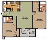 2BR/2BA