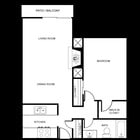 Amplio 1 habitaciones