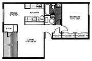 1BR/1BA