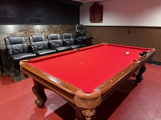 Pool table room