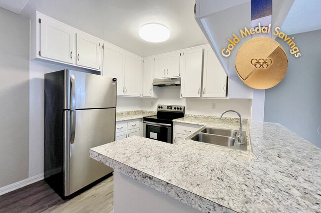 1BD, 1BA - Kitchen