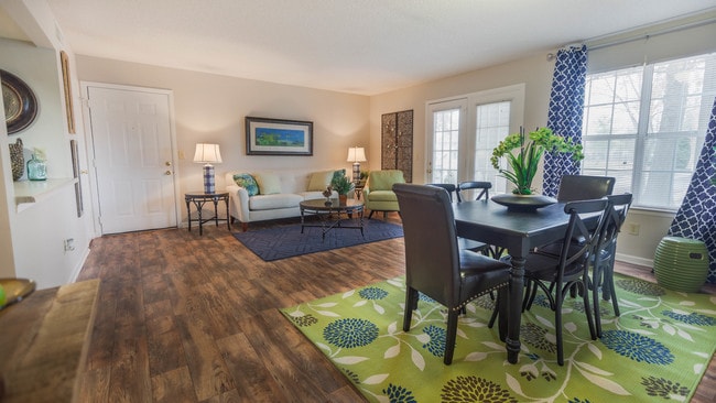 Beautiful Our beautiful faux hardwood goes with any color scheme