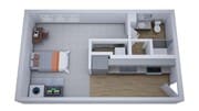 S1: Studio | 1BA | 386 SF