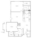 Breckenridge | 2 bed 2 bath | 1082 - 1096 sq ft