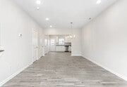 Inside townhome without the dining room bump out.