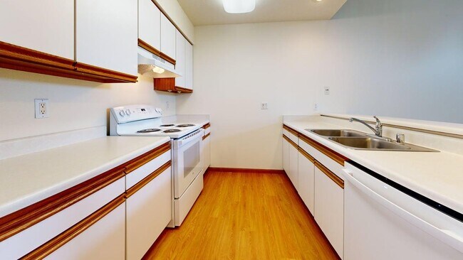 Large 1 Bedroom Loft Kitchen