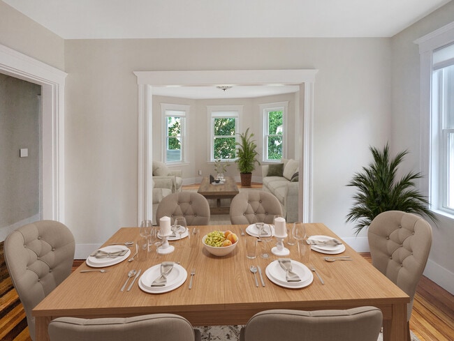 Dining room and living room - 22 Reed St Unit 2