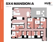 5x4 Mansion A