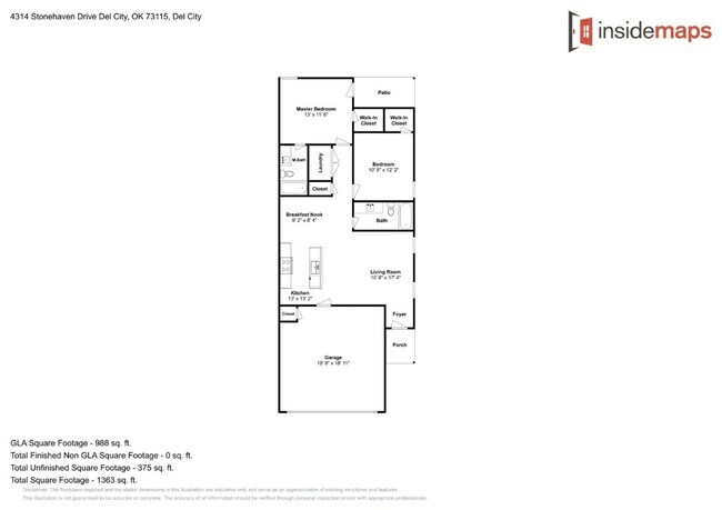 Photo - 2 Bed 2 Bath Duplex Close to Tinker.