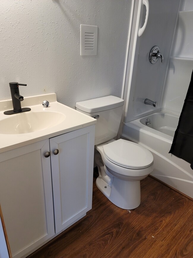 Full Bath with shower tub combo - 23806 Brushy Woods St