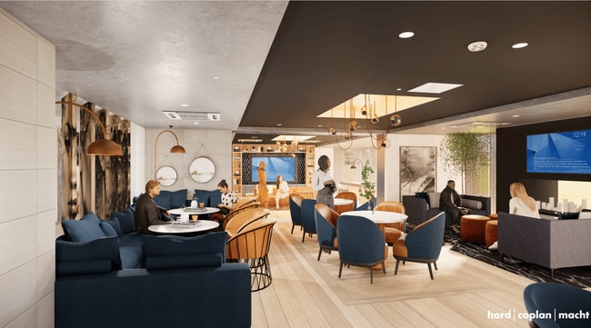 Coming soon! Lex resident lounge renovation - Lex and Leo at Waterfront Station