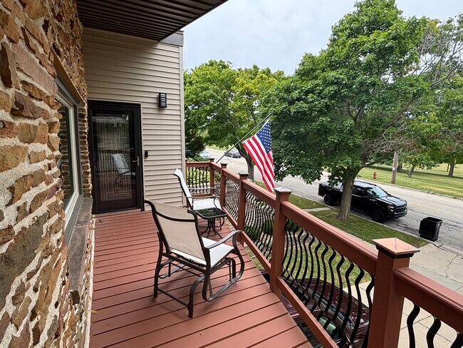 Elevated Front Terrace