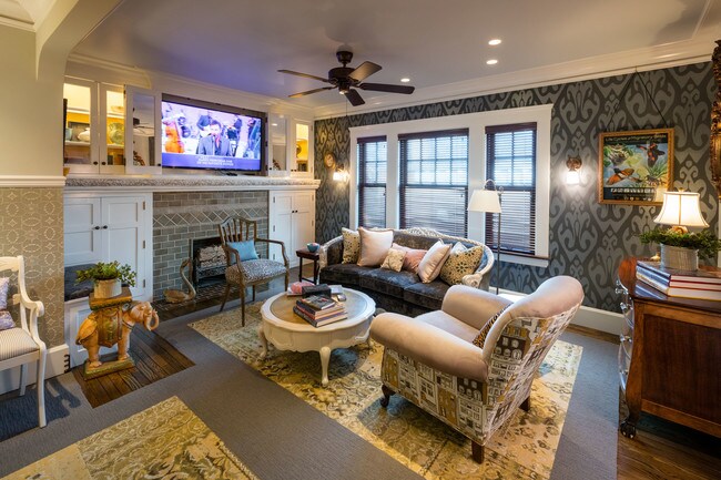 Large Living Area with 60" Samsung Smart TV - 13711 Madison Ave