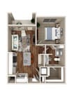 A2 floor plan Ascend at Pioneer Hill