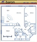 2BR/2BA
