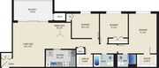 3 BR/ 2 BA (Style ZF) | 1130 sq. ft.