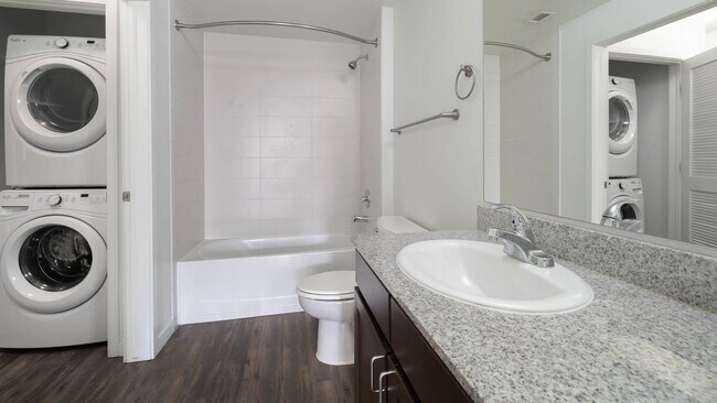 Bathroom and In-home Washer and Dryer