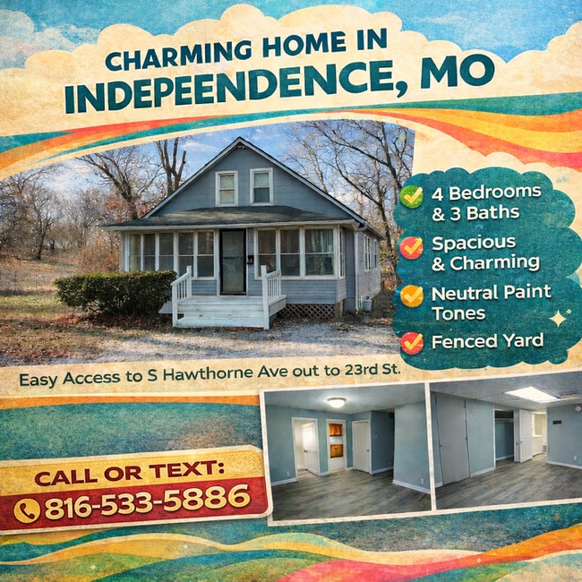 Building Photo - Charming 4-bedroom and 2 full baths home located in Independence, MO.