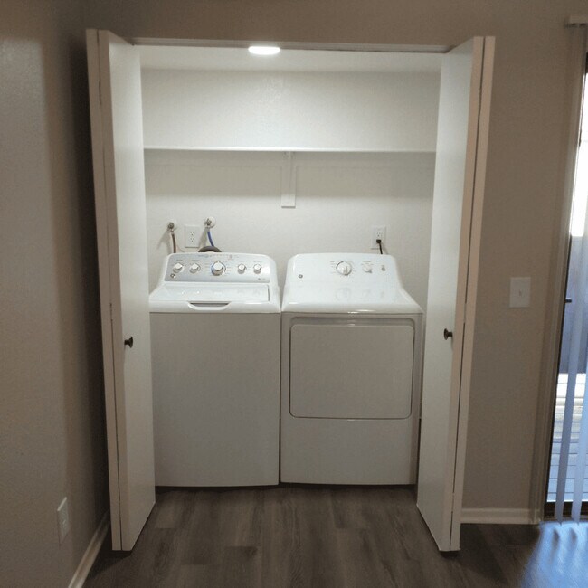 Full-Size Washer & Dryer in Each Unit