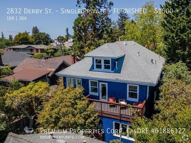 Building Photo - 2832 Derby St Unit Single/Private - FURNISHED - $1500 + Rental