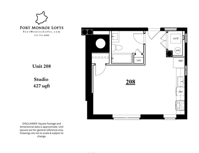 Photo - Fort Monroe Lofts Applications Unit Studio