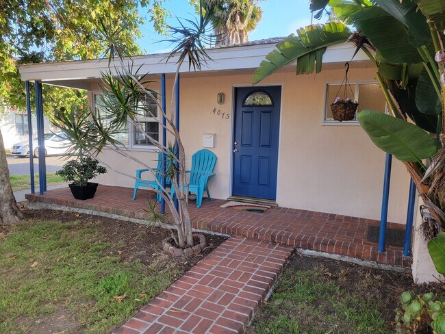 Front Entry with porch - 4075 Duquesne Ave House