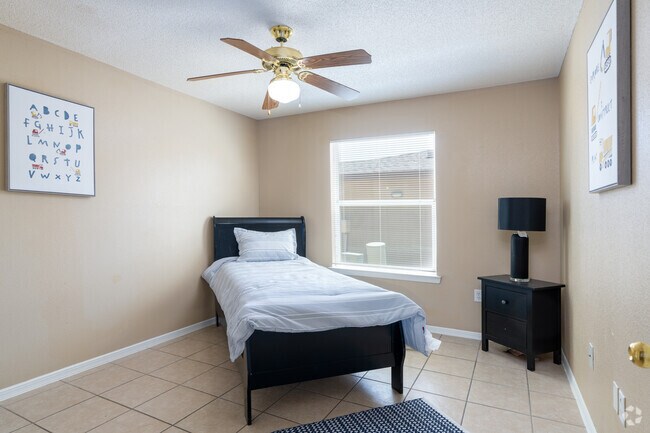 3BR, 2BA - 1,083SF - Third Bedroom