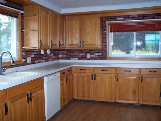 Tons of cabinet and counter space
