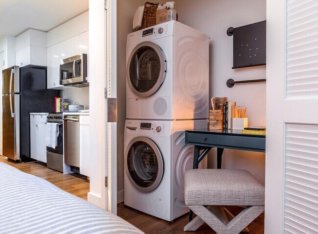 Photo - LUXURY FENWAY STUDIO AVAILABLE FOR A MID-AUGUST MOVE-IN - LAUNDRY IN-UNIT, A/C