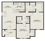2BR/1.5BA
