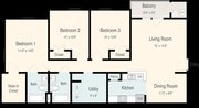 3BR/2BA