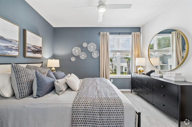 2BR, 2.5BA - 1,260SF - Bedroom