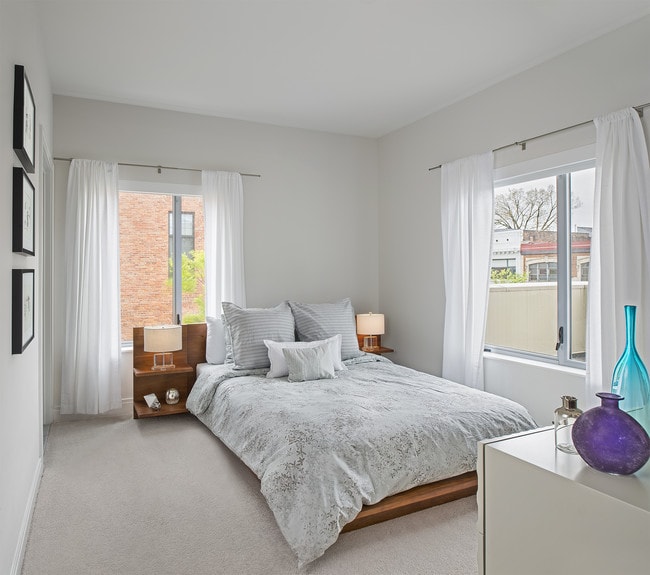 Bedroom 1 - The Scott at Brush Park