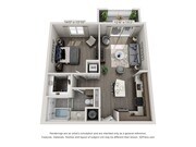 B3APH floor plan Sofia Coral Gables
