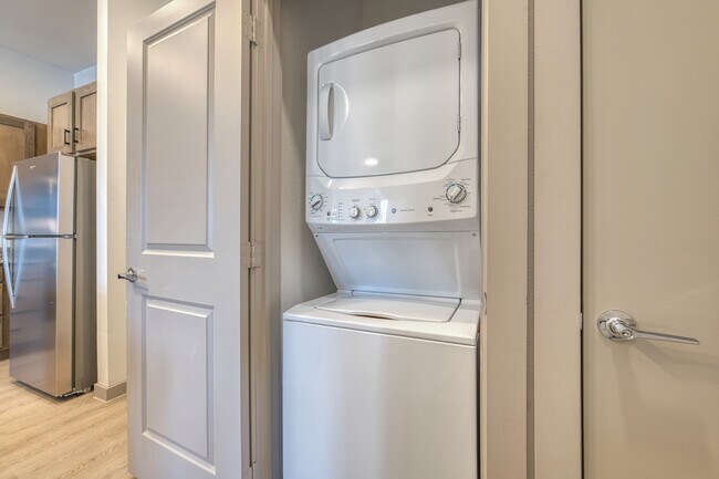 In-unit washer and dryer rentals available for added convenience at Residence at Pearsall Park