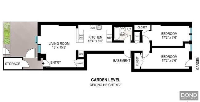 Photo - Modern South Harlem 2BR with Private Courtyard