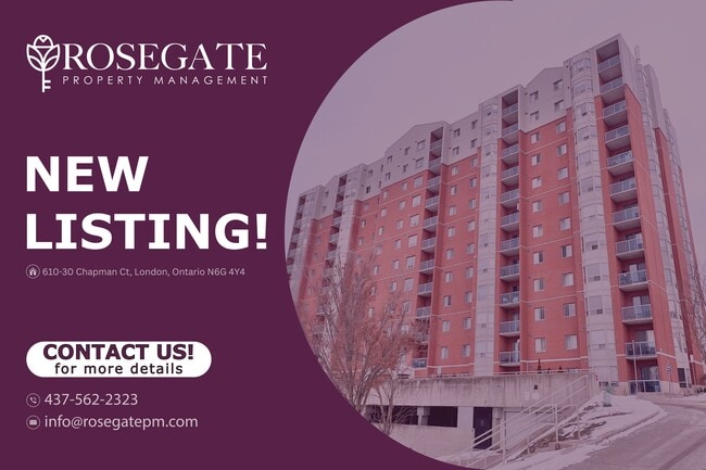 Building Photo - Spacious 2-Bedroom Condo with Walk-In Closet & Parking in London — Utilities Included Unit 610