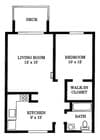 1BR/1BA