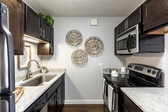 1BR, 1BA - 677SF - Kitchen