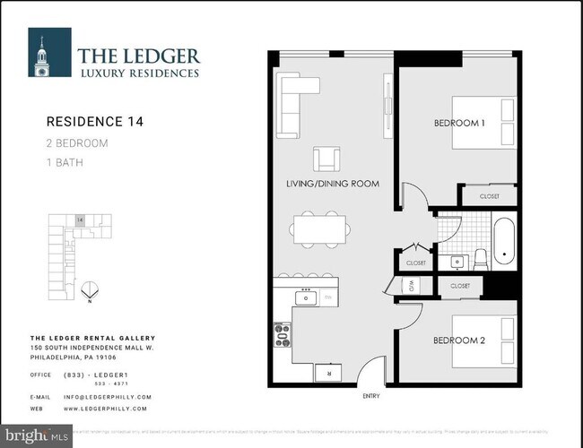 Building Photo - 150 S Independence Mall W Unit 714