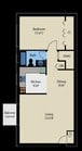 1BR/1BA