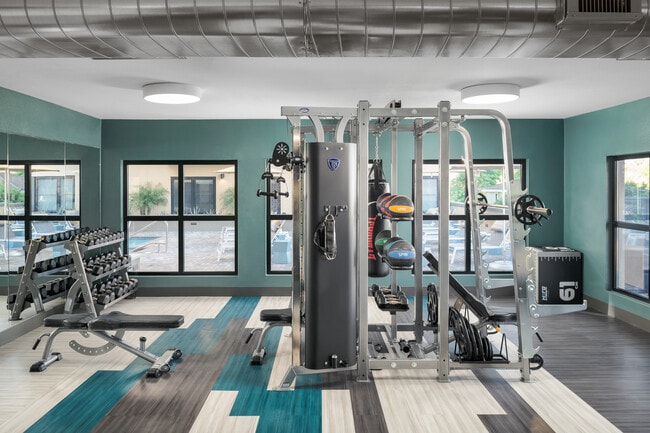 Fitness Center | Bench Press and Free Weights