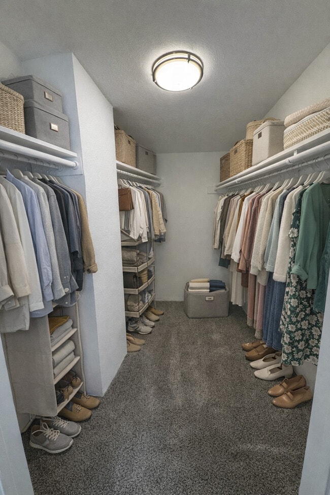 Closets with so much space! - Belmont Place/La Fontaine