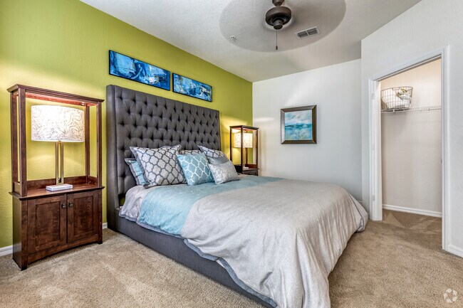 C1 - 3BR, 2BA - 1,309SF - Second Bedroom