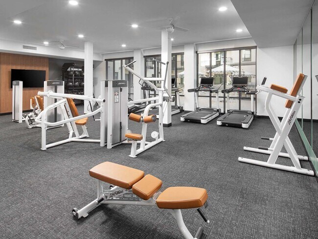 State-of-the-Art Fitness Center with Cardio and Strength Equipment