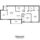 2BR/1BA
