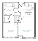 2-A1 floor plan Estuary