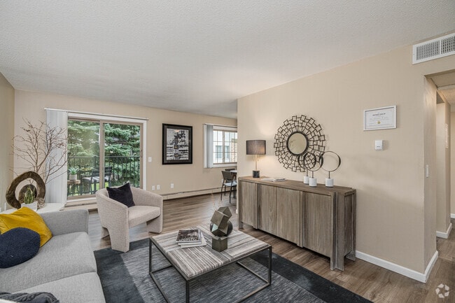 2BR,1BA - 900SF - Living Room - Melrose Gates