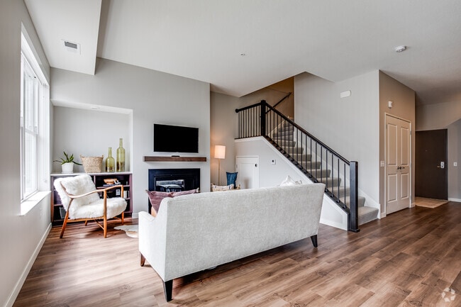 2BR, 3BA Townhome - Living Room