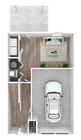 Franklin Square Phase 1, 4 Bedroom First Floor Plan With Garage